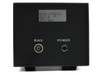 Newport 875 PIN Photodiode Supply – rear panel close-up showing BIAS and POWER BNC outputs and identification label Serial 02543
