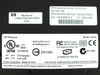 HP ProCurve J8133A 520wl label showing model 520wl, Revision 0B, Ethernet MAC address 000802764C81, serial number TW426PE01K, T/N 45G23492