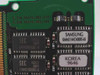 Samsung KMM3144C400BS-65 SIMM — close-up corner showing Samsung and Korea 9646 date code label and SEC KM44C4000BS-6 chip markings