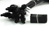 Bundle of Onamba PVU-B48-022 MC4 male connectors with snap-in junction box covers in foreground