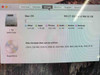 Apple iMac Storage info screen showing 1 TB SATA disk with 990.27 GB free and SuperDrive optical drive