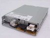 Alps Electric DF354N124F floppy drive – bottom view showing stepper motor, 34-pin IDC data connector, and 4-pin power connector