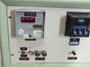 Close-up of control panel left section – Granville-Phillips 6008 vacuum gauge and SI Technologies timer module reading 15.9, power and start switches