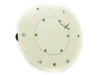 Eppley 8-48 Pyranometer bottom view showing circular base plate and mounting screw pattern