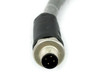 M12 4-pin circular connector on Oriental Motor 3TK6GN-AUL torque motor lead cable – close-up of connector face