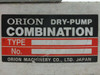 Orion Dry-Pump CBX25 Dry Vane Vacuum Pump 2 Qty KRX-5 Pumps 14.3 CFM Flow Rate