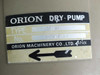 Orion Dry-Pump CBX25 Dry Vane Vacuum Pump 2 Qty KRX-5 Pumps 14.3 CFM Flow Rate