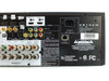 Anthem MRX 710 rear panel detail showing AC input label 120V 60Hz 8.1A, dual HDMI out, USB, and network port