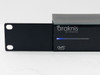 Araknis Networks AN-310-RT-4L2W close-up of front panel logo and OvrC enabled badge