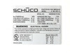 Schuco S 180-SPU-4 solar panel – manufacturer label showing model, serial number, electrical specifications and UL listing