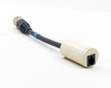 Side view of IBM 7362211 Startek RDL twinaxial cable showing full 10-inch length