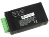 B&B Electronics USPTL4 — bottom label showing RS-422/RS-485 jumper settings, FCC compliance, and serial number