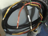 Hevi-Duty HT1F9AS transformer — close-up of Carol brand 600V water-resistant lead wires with labeled conductors exiting the enclosure