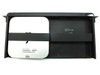 Savant SVR-4500-00 and RCK-3000-02 rack shelf — top-down view showing model label on server base reading SVR-4500-00 Rev 03