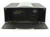 Runco CL-810 Ultra projector – rear panel view showing input connectors, IEC power inlet, and open bottom access door
