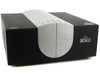 Runco CL-810 Ultra projector – top rear three-quarter view showing silver lens cover and ventilation grille