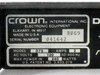 Crown D-75 2-Ch Audio Power Amplifier 19" Rack - As Is / For Parts / Repair