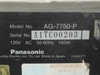 Panasonic AG-7750 SVHS Commercial VCR Professional Editor Hi-Fi Audio As Is