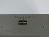 Cummins JetCount 4021 top cover with handwritten note reading 'Keep dial at 0' above a small dial