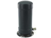 CTI Cryogenics 8080255K001 Helium Compressor Adsorber – right-side view showing full canister profile, side port fitting, and base flange