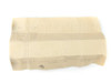 Partial Power-One spec sheet showing moisture damage — paper yellowed, wrinkled, and partially translucent from water exposure