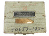 TS-117/GP Wavemeter Test Set wood case lid showing Signal Corps US Army nameplate and order number 22419-PHILA-51