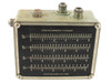 TS-117/GP Wavemeter Test Set right side panel showing Calibration-Micrometer vs Frequency chart and Type N connectors on top