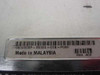 Dell 9802P Floppy Drive Module – close-up of barcode label showing part number 0009802P-38380-01K-P0KF, Made in Malaysia, Rev A02