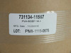Royal PVA-600BT-14.4 roll label showing part number 731134-11567, MFG date 11/23/2015, lot PMI-1115-0675