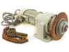 Sumitomo CNHMO5 ALTAX Hoist Gearbox with Induction Motor, Sprocket, and Chain