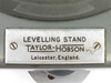Taylor Hobson Leveling Stand for Optics with Wood Case - Leicester England