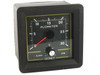 Signet P58540-1 Flometer flow meter front panel view showing analog 0-30 GPM dial face with alarm indicator and adjustment knob