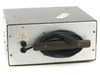 Precision Standards Corp 472A DC Voltage Calibrator – rear view showing Berkeley Instruments service label (S/N 5474), power cord, and attached output cable with alligator clip