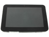 Control4 C4-TSMC7-EN-BL 7-inch portable touch screen – front view with screen off showing edge-to-edge capacitive glass and front camera