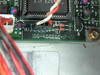 NEC PowerMate 286 Plus system board detail showing board part number 136-456295-B-02, diodes, and passive components