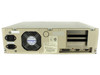 NEC PowerMate 286 Plus PM-20-100B — rear panel view showing model label, IEC power connectors, fan, DB25 and DB9 ports