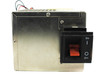IBM 6447192 AT power supply — right side panel view showing stainless steel enclosure and large black On/Off rocker switch with red actuator labeled On/Off