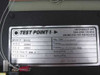 Test Point 1 2003C Accuprobe nameplate showing model, manufacture date 07-12-90, probe specs, PCB assembly OMA 2, and San Jose CA address
