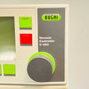 Close-up of Buchi V-850 Vacuum Controller front panel showing START/STOP buttons, LCD display, and adjustment knob