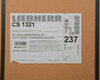 Liebherr CS 1321 label closeup — model number, MPN 85.814.117.7, AP-Type 6 6102 4, 115V 60Hz, Made in Austria