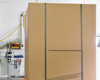 Liebherr CS 1321 refrigerator — full box on warehouse floor showing overall carton size and condition