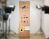 Liebherr CS 1321 refrigerator — back of shipping box with Liebherr label and FRONT orientation marking