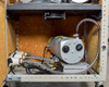 Jun-Air 2000-25M – front lower cabinet showing caster lock mechanism