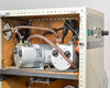 Jun-Air 2000-25M – right-side view of cabinet showing smooth panel and caster detail