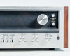 Pioneer SX-737 front panel right section – tuning knob, FM Muting, Mono switch, Balance, Volume, Function selector (AM/FM/Phono/Mic/AUX), and MIC jack