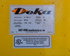 Deka battery specification label – battery type 12-D85-9, 24V nominal, 340 AH rated capacity, full charge specific gravity 1.280–1.295