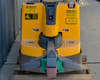 Easy Lift Equipment RCR70048LRCRSP-S – front view of yellow walkie drive unit showing caution labels and tiller arm