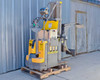 Easy Lift Equipment RCR70048LRCRSP-S Roll Hauler – left three-quarter view showing yellow drive unit, Doran 8000XL scale display, and roll clamp arm