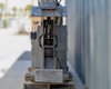 Easy Lift Equipment RCR70048LRCRSP-S – rear view showing mast hydraulic components and structural frame