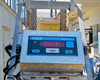 Doran 8000XL scale display head – front face showing LED display, Units, Zero, and Print buttons